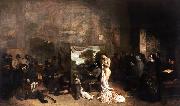 Gustave Courbet The Painter's Studio A Real Allegory (mk09) china oil painting artist